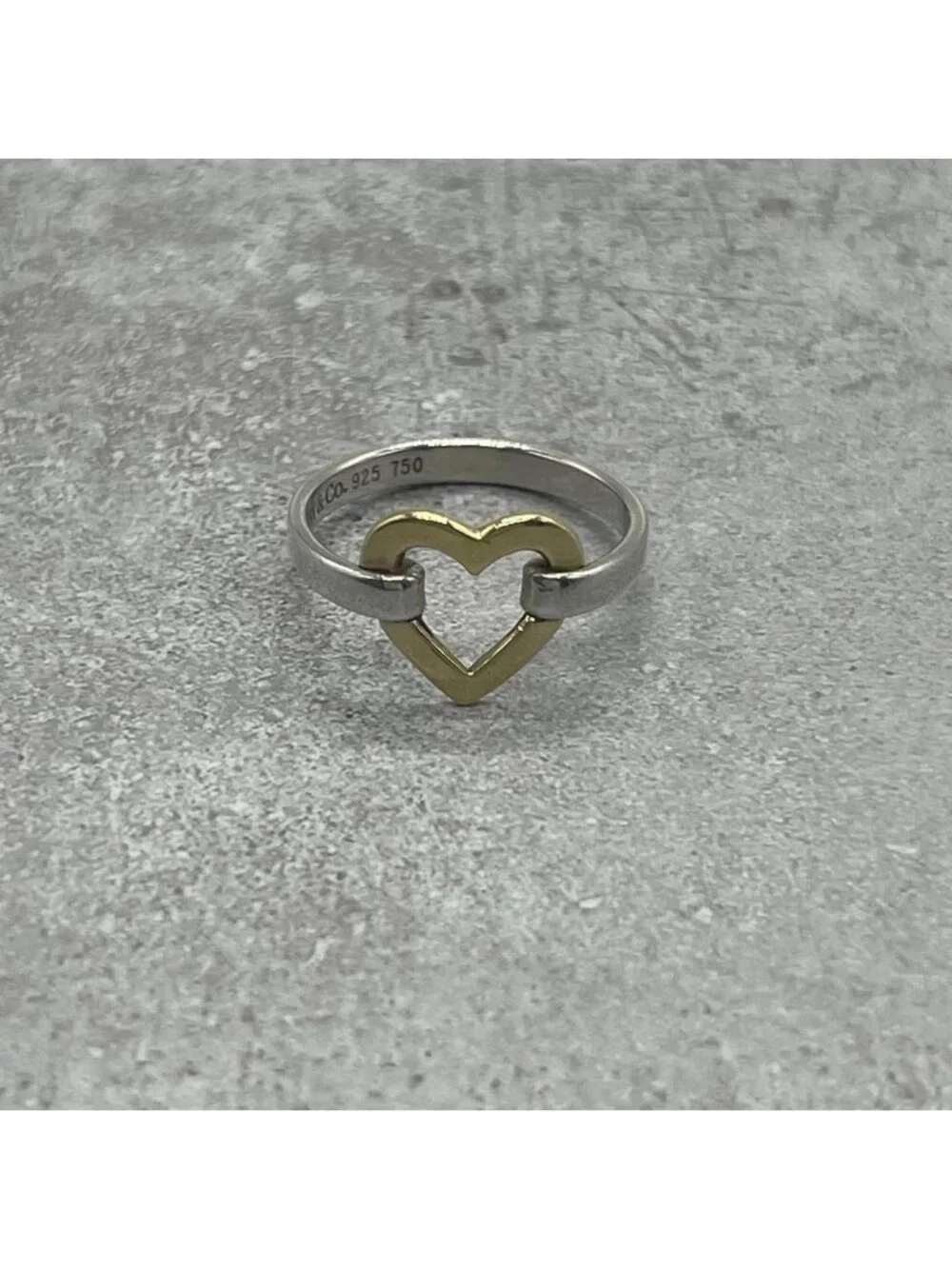 Tiffany & Co Heart Frame Ring Combination